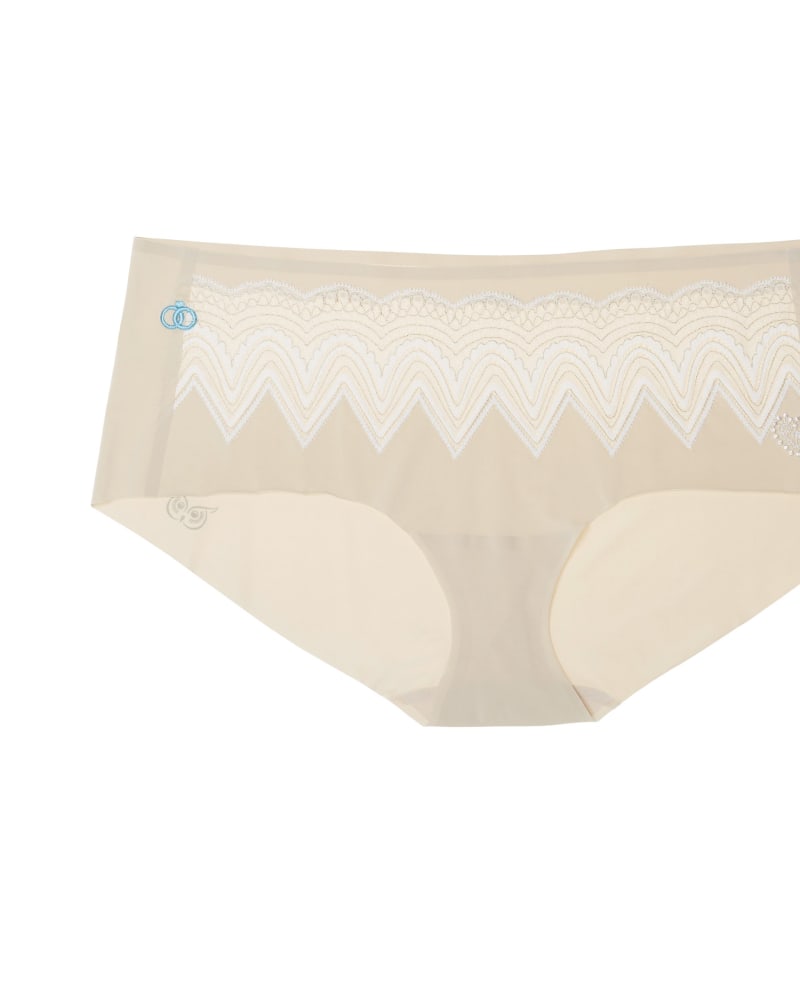 Front of a size Large Seamless Underwear Happy Seams in Smoke Grey 2 by Uwila Warrior. | dia_product_style_image_id:242375